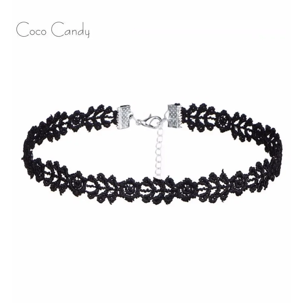 🆕Black Flower Lace Choker Necklace